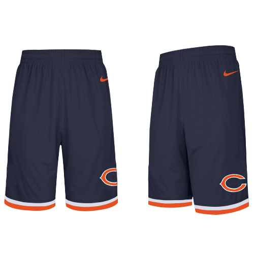 Men's Chicago Bears 2019 Navy Knit Performance Shorts